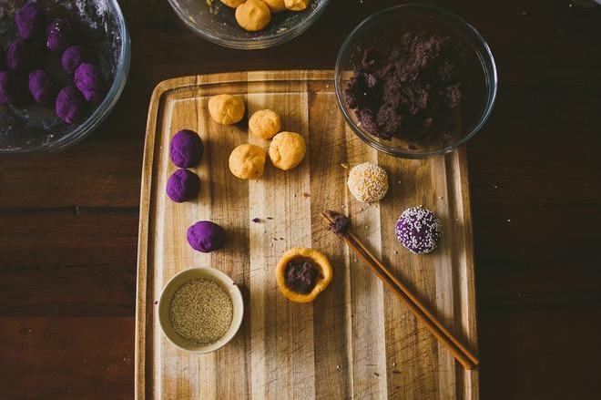 Sử dụng loại củ quen thuộc của Việt Nam để làm món bánh mochi Nhật Bản vừa ngon vừa đẹp