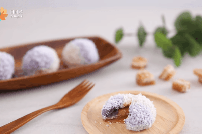 Sử dụng loại củ quen thuộc của Việt Nam để làm món bánh mochi Nhật Bản vừa ngon vừa đẹp