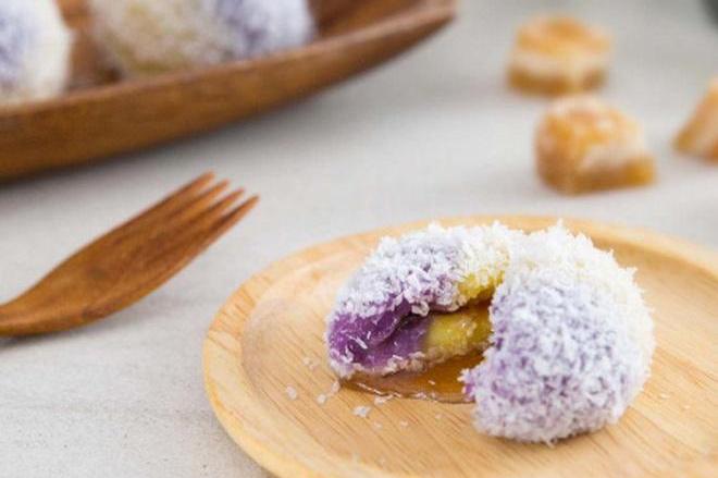 Sử dụng loại củ quen thuộc của Việt Nam để làm món bánh mochi Nhật Bản vừa ngon vừa đẹp