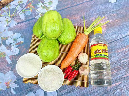 Susu ngâm chua ngọt đưa cơm