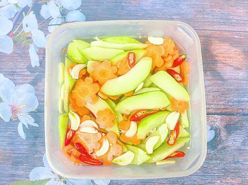 Susu ngâm chua ngọt đưa cơm