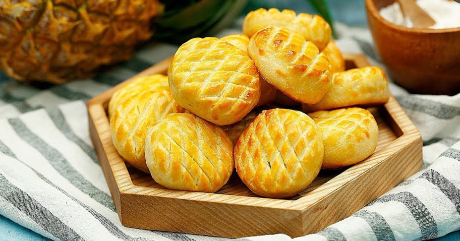 Tết mà có khay bánh dứa này để nhâm nhi cùng trà thì cứ gọi là 
