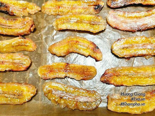 Tết về đãi khách mứt chuối dẻo thơm ngon
