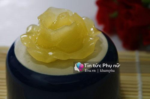 Thạch ngô trong veo, mát lịm ngày nắng