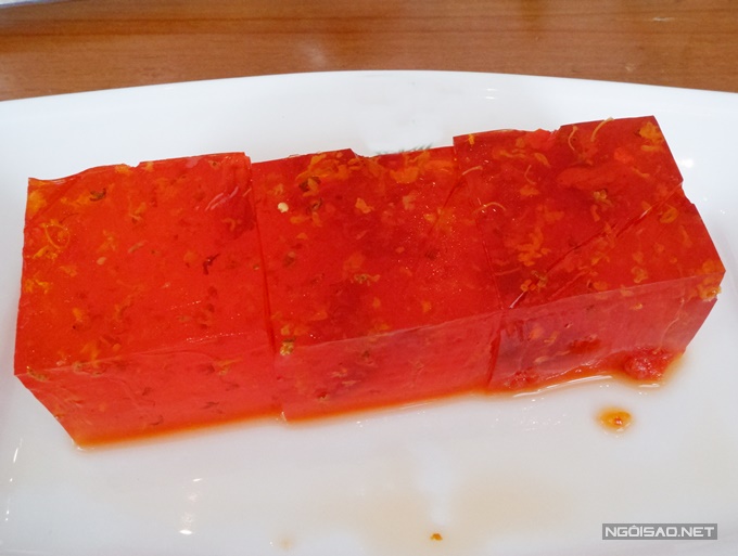 Thạch quế hoa - món ăn vặt dưỡng nhan