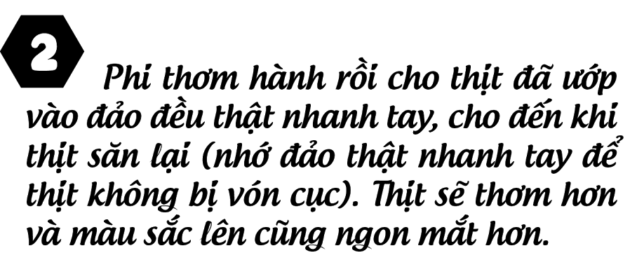 Thịt ba chỉ chưng mắm tép - nghe đã thấy thèm