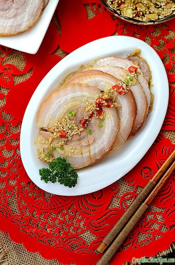 Thịt ba chỉ om ngũ vị thơm nức đậm đà