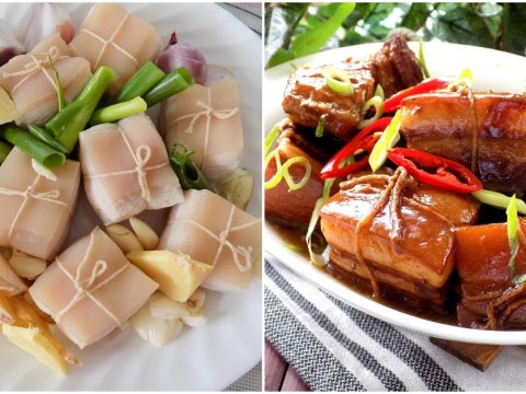 thit kho dong pha nong hoi mem tan trong mieng Thịt kho Đông Pha nóng hổi, mềm tan trong miệng