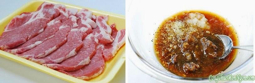 Thịt lợn nướng kiểu Hàn thơm nức mũi