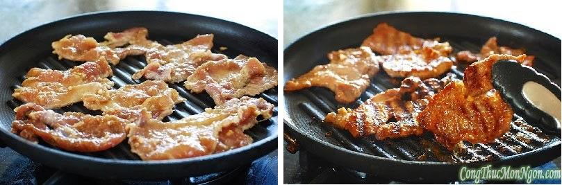 Thịt lợn nướng kiểu Hàn thơm nức mũi