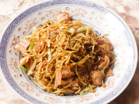 thu lam mi xao yakisoba kieu nhat Thử làm mì xào Yakisoba kiểu Nhật