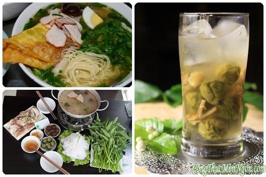 Thực đơn tuần mới xua tan nắng nóng