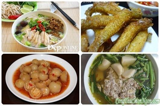 Thực đơn tuần mới xua tan nắng nóng