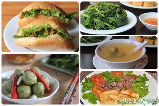 Thực đơn tuần mới xua tan nắng nóng