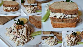 Thưởng thức salad gà thơm ngon