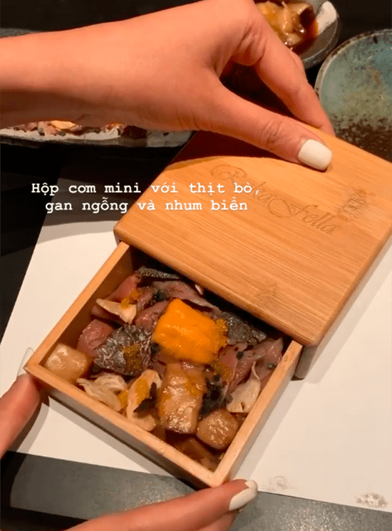 Tiệc đồ Nhật kiểu omakase sang chảnh của Thanh Hằng