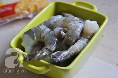 Tôm bọc phô mai - món khai vị hoàn hảo