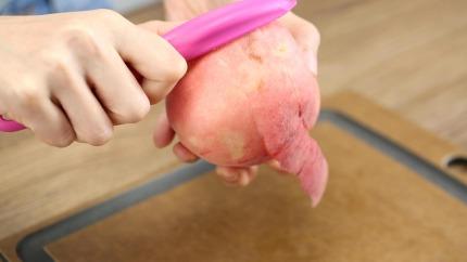 Trà ô long đào dâu kem sữa chua