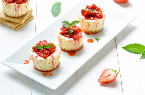 Trổ tài làm cheesecake cam chua chua ngọt ngọt