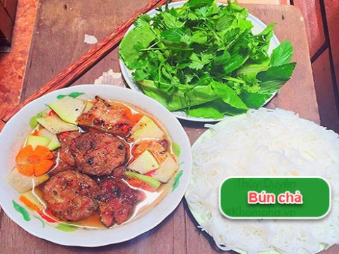 tu lam bun cha thom lung ca bep Tự làm bún chả thơm lừng cả bếp