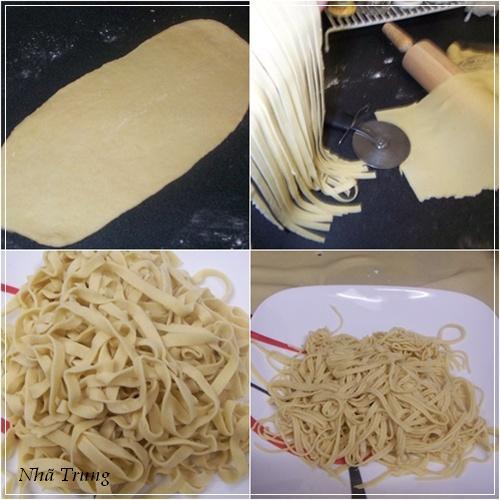 Tự làm sợi pasta - mỳ Ý tại nhà