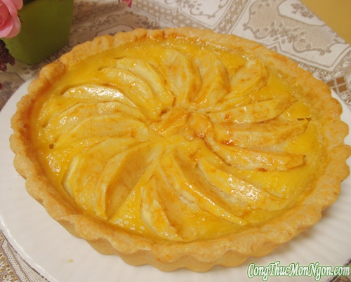 Tự tay làm bánh tart táo thơm ngon