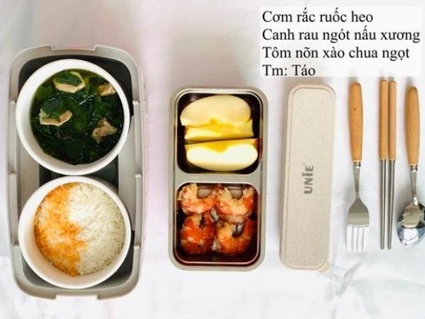 Vợ đảm chăm chỉ nấu cơm trưa cho chồng đi làm: 'Nấu ăn chính là tình yêu, muốn chồng không ăn 'phở' thì hãy tích cực nấu cơm'