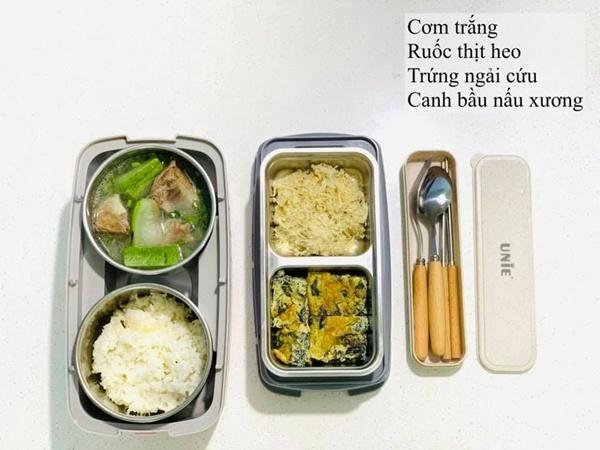 Vợ đảm chăm chỉ nấu cơm trưa cho chồng đi làm: 'Nấu ăn chính là tình yêu, muốn chồng không ăn 'phở' thì hãy tích cực nấu cơm'