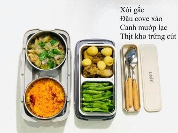 Vợ đảm chăm chỉ nấu cơm trưa cho chồng đi làm: 'Nấu ăn chính là tình yêu, muốn chồng không ăn 'phở' thì hãy tích cực nấu cơm'