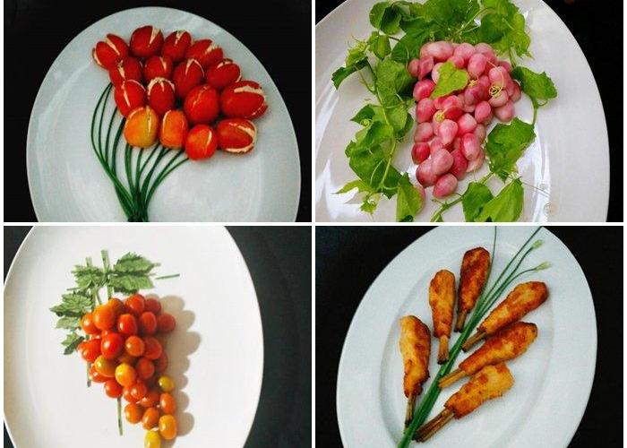 Vợ đảm "trồng hoa" trên mâm cơm khiến chồng mê con thích, nghìn chị em ủng hộ