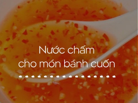 vo dang khoi chia se cach pha nuoc cham cho 17 mon viet Vợ Đăng Khôi chia sẻ cách pha nước chấm cho 17 món Việt