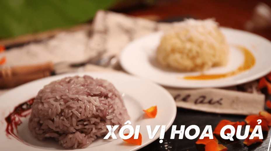 Xôi "mix" với vị hoa quả: Bạn thử chưa?