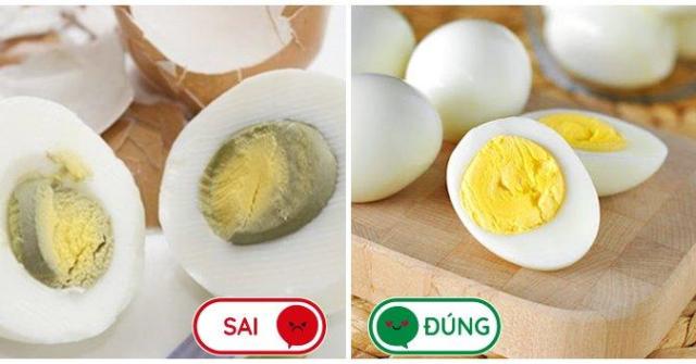 11 sai lầm nấu trứng 