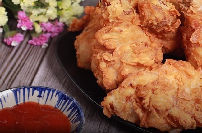 Cách làm gà rán KFC đơn giản tại nhà ngon chuẩn vị