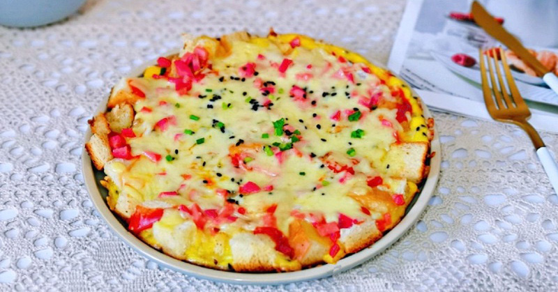 Chẳng cần lò nướng, tôi làm pizza siêu ngon cho con ăn sáng, đứa nào cũng thích mê!