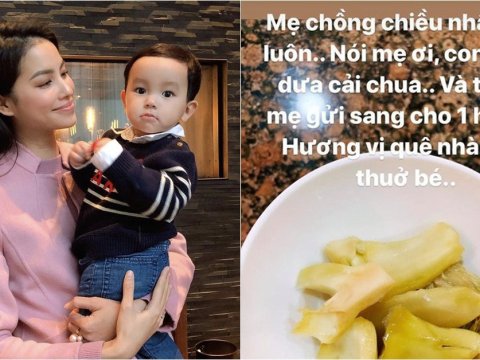 chi voi 1 mon an pham huong khoe duoc me chong chieu nhat nha Chỉ với 1 món ăn, Phạm Hương khoe được mẹ chồng chiều nhất nhà