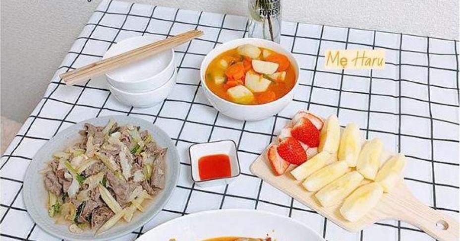 Thiếu thốn đủ bề, 9X ở Nhật vẫn nấu những mâm cơm Việt đầy ắp chỉ dưới 200 nghìn