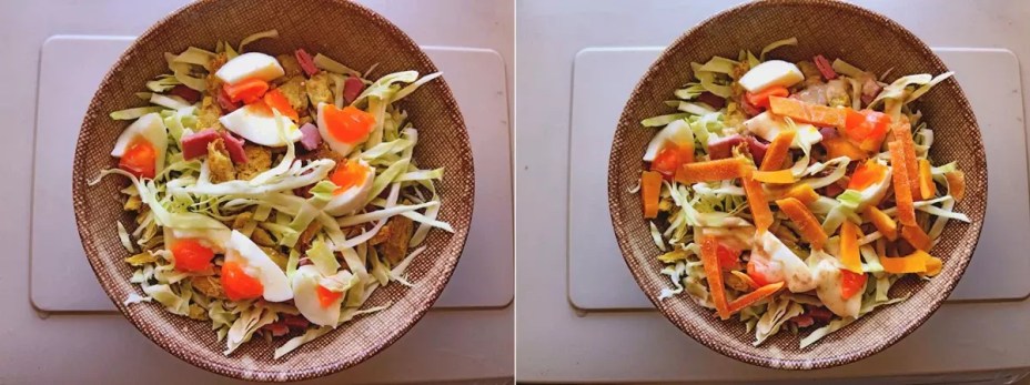 Tôi làm món salad này ăn trưa 2 tuần, vòng eo giảm tới 3cm!