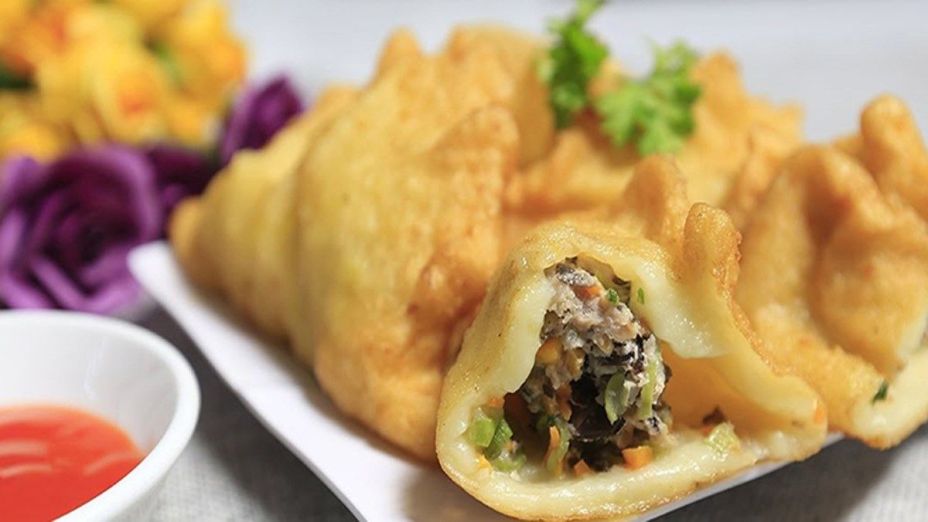 Bánh khoai tây nhân thịt