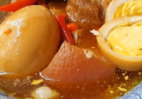 thit kho hot vit dam da chuan vi dua com Thịt kho hột vịt đậm đà chuẩn vị, đưa cơm