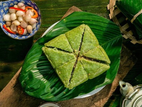 mach chi em cach cat banh chung cuc nhan khong can dung day lat khong dinh tay ma banh van Mách chị em cách cắt bánh chưng cực nhàn: Không cần dùng dây lạt, không dính tay mà bánh vẫn đẹp xuất sắc!