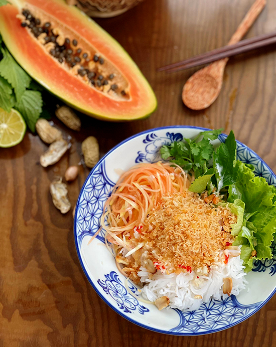 Bún nhâm - đặc sản Hà Tiên