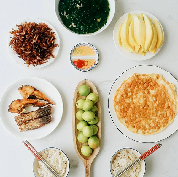 Gợi ý mâm cơm đơn giản cả tuần cho hai vợ chồng trẻ