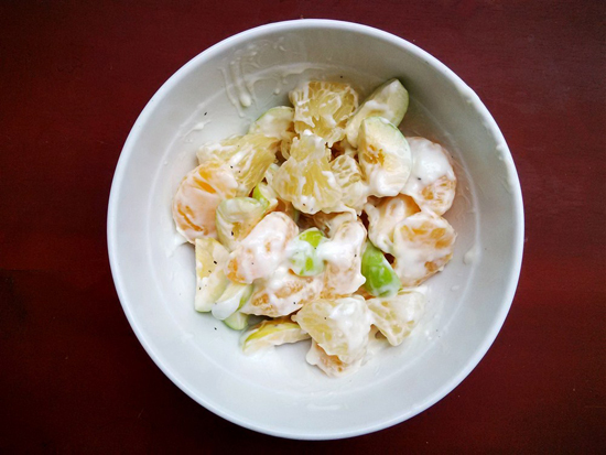 Salad trái cây chống ngán