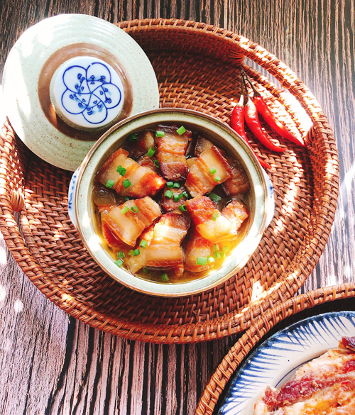 Thịt ba chỉ phơi nắng kho