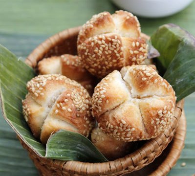 banh vung nut ran gion Bánh vừng nứt rán giòn