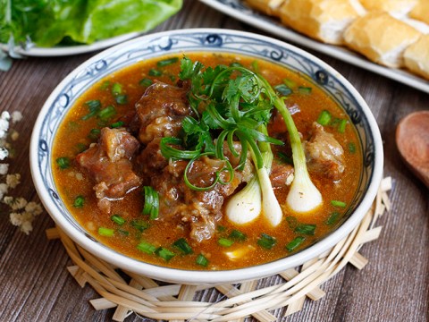 bo sot vang kieu ha noi Bò sốt vang kiểu Hà Nội