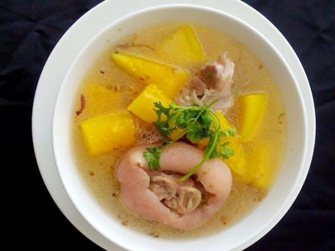 canh du du ngot ngao cho ngay dong gia Canh đu đủ ngọt ngào cho ngày đông giá