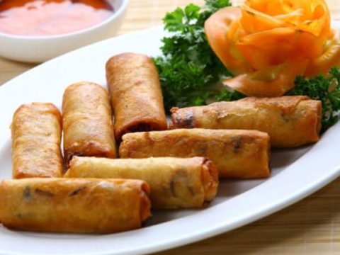 cha gio khoai mon Chả giò khoai môn