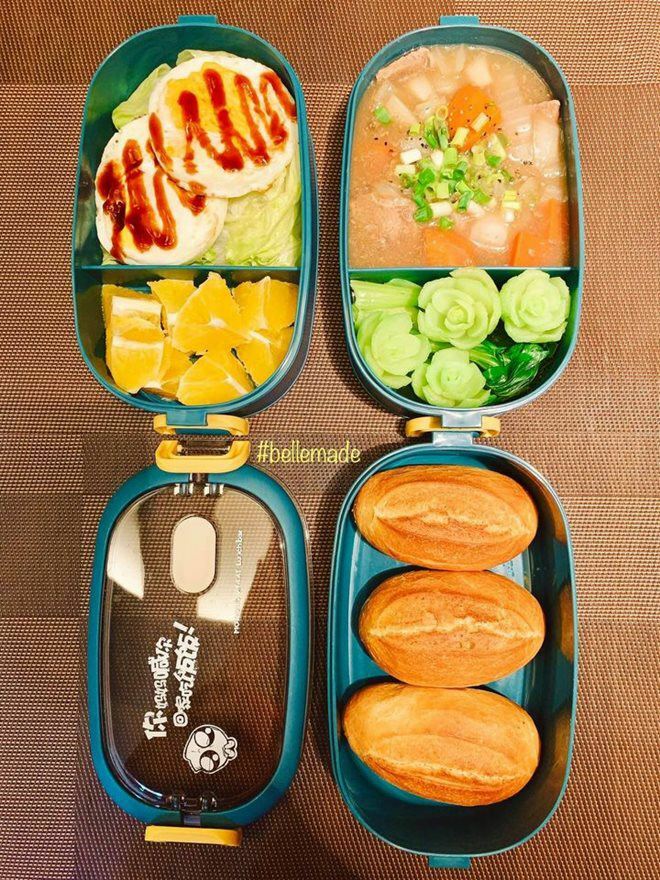 Làm cơm hộp cho ông xã mang đi làm, mẹ bỉm sữa khiến chị em thấy khổ thân chồng mình